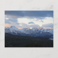 Tatras in the clouds poster