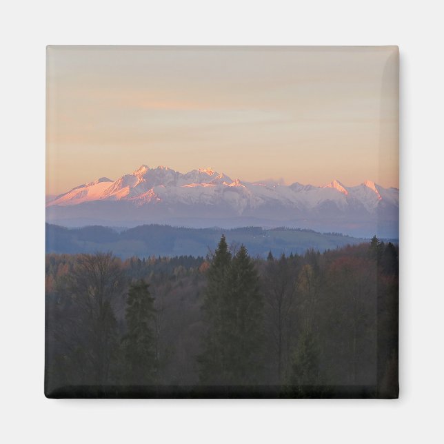Tatras sunrise magnet (Front)
