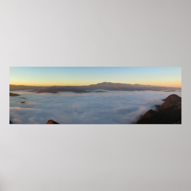 Tatras sunrise view poster (Front)