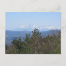 Tatras view from Beskid Sadecki