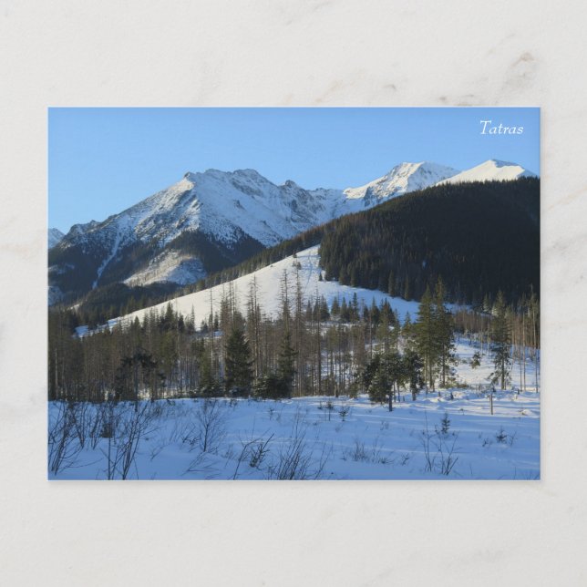 Tatras winter postcard (Front)