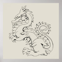 Tatsu Asian Dragon Are Fantasy Mythical Creatures