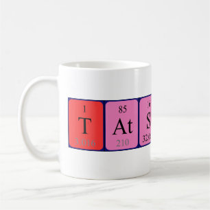 Tatsuki periodic table name mug