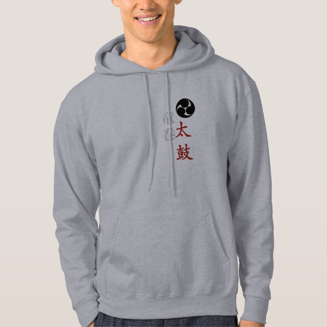 Tatsumaki Taiko Anime Dragon Hooded Sweatshirt (Front)