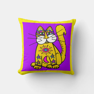 Tatt Cat Cushion