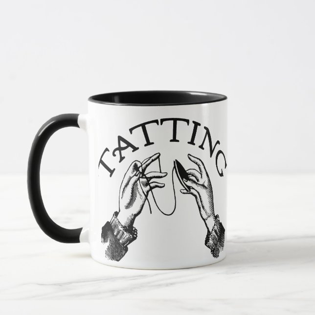 Tatting Mug (Left)
