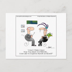 TATTITUDE Postcard by April McCallum
