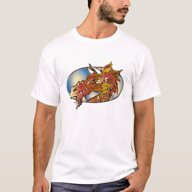 Tattoo Art Dragon Head - Shirt (Front)