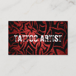 Tattoo Artist Body Art Business Card