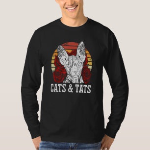 Tattoo Artist Cat Art T-Shirt