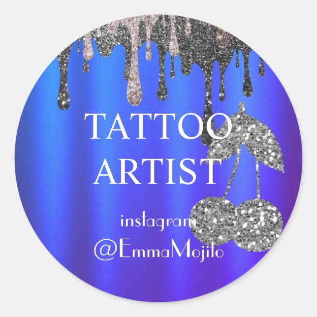 Tattoo Artist Deal Offer Classic Round  Classic Ro Classic Round Sticker (Front)