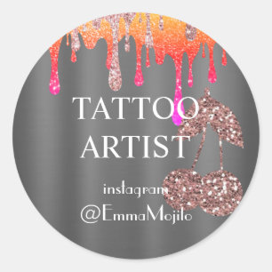 Tattoo Artist Deal Offer Classic Round Sticker