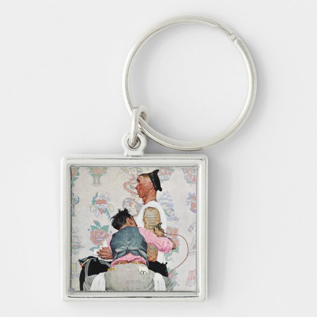 Tattoo Artist Key Ring (Front)