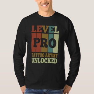 Tattoo Artist Pro Unlocked Vintage Style Unique T-Shirt