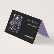 Tattoo artist salon Appointment Business Card