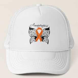 Tattoo Butterfly Awareness - Kidney Cancer Trucker Hat