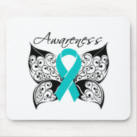 Tattoo Butterfly Awareness - Ovarian Cancer