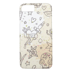 Tattoo concept pattern Case-Mate iPhone case