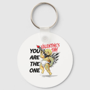 Tattoo Cupid Love, Girlfriend, Wedding Anniversary Key Ring