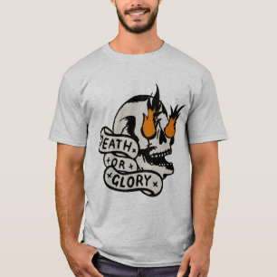 Tattoo death_or_glory_tete deathhead ta T-Shirt