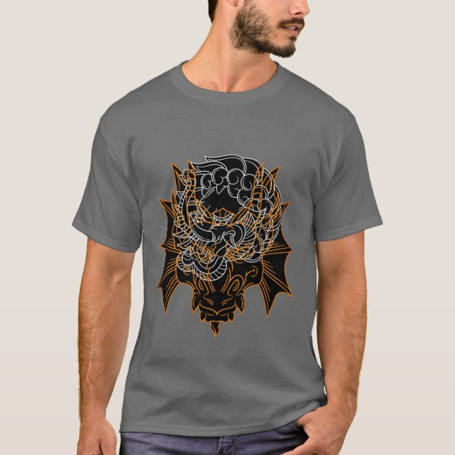Tattoo Designer T-Shirt For Mens (Front)