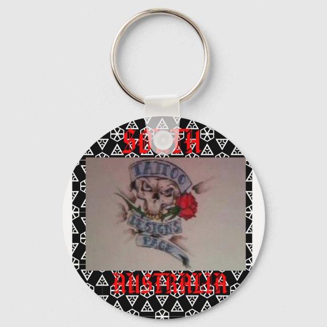 tattoo designs page key ring (Front)
