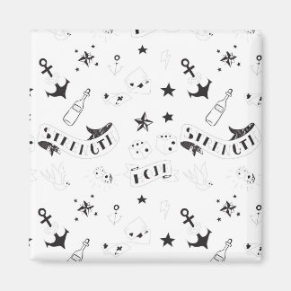 Tattoo Flash Hope Stickers Magnet