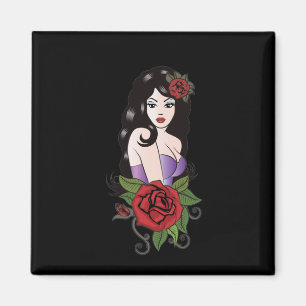 Tattoo Girl Magnet