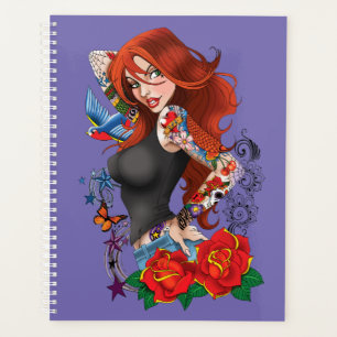 Tattoo Girl Planner