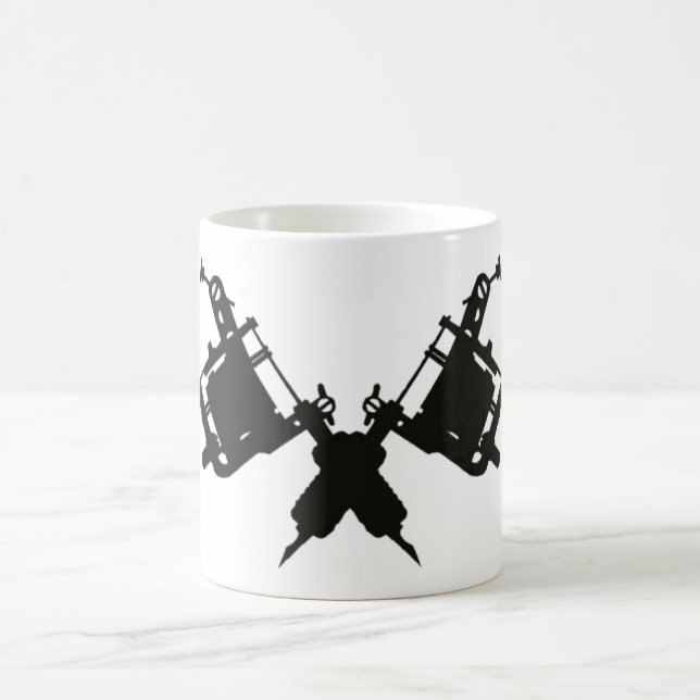 Tattoo Gun Coffee Mug (Center)