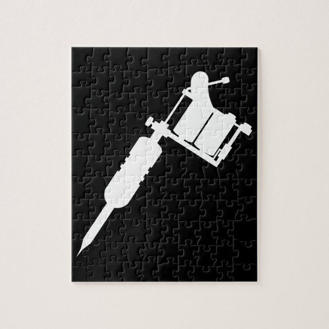 tattoo gun jigsaw puzzle (Vertical)
