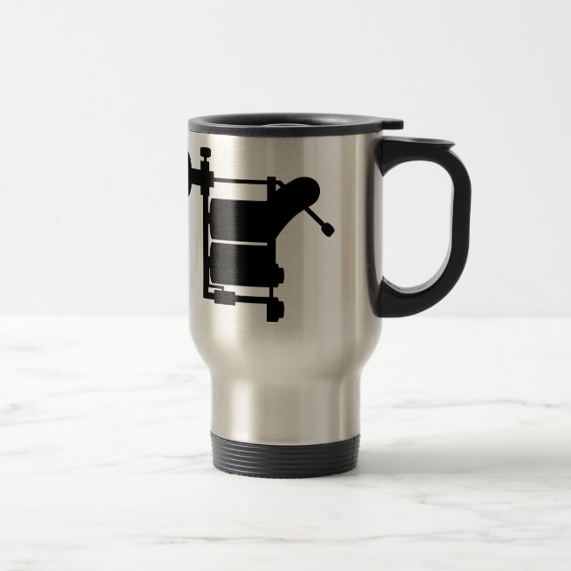 tattoo gun travel mug (Right)