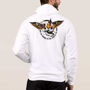tattoo have the courage to lose sight of the shore hoodie
