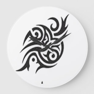 Tattoo Large Clock