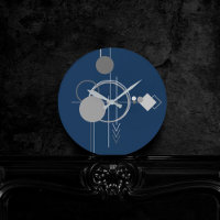 Tattoo Line Art | Abstract Navy Blue Charcoal Grey