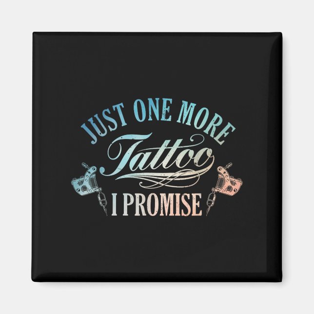 Tattoo Lover Art For Men Women Tattoo Artist Tatto Magnet (Front)