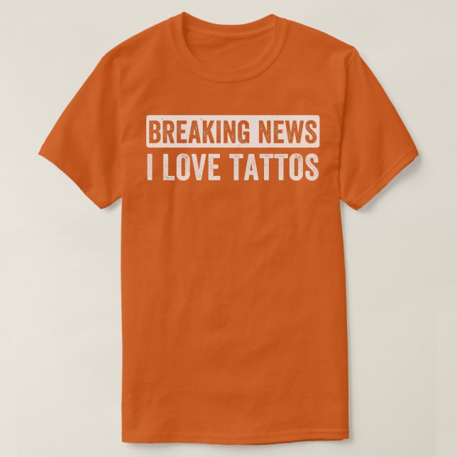 Tattoo Lover Tattoo Artist Tattooist Funny Ink Tat T-Shirt (Design Front)