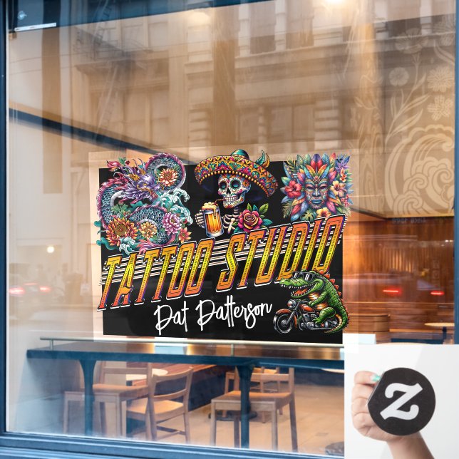 Tattoo Parlour - Studio  (Cafe Window)