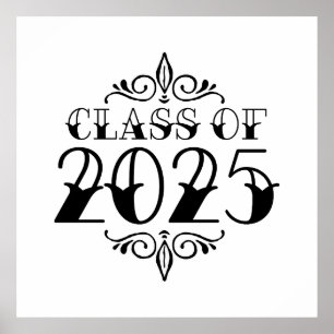 Tattoo Style Class of 2025 Poster