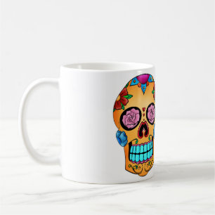 Tattoo Sugar Skull - Day of the Dead, Mexico Coffee Mug