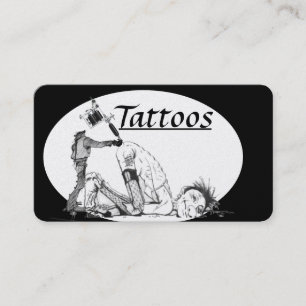 Tattoo Template  Business Cards