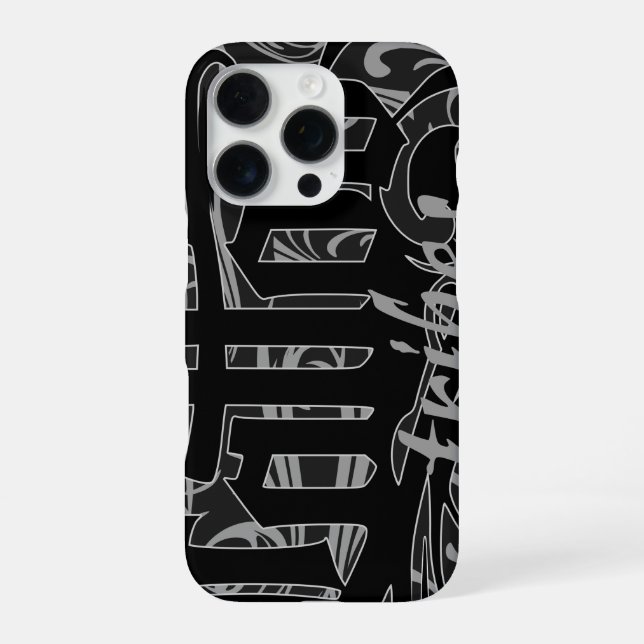 Tattoo Tribes Chicano style iPhone Case (Back)