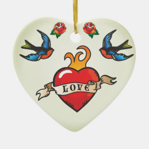 Tattoo Wedding Favours Ornament