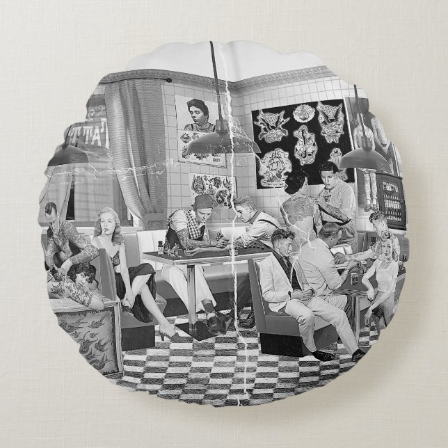 Tattoo You! Round Cushion (Front)