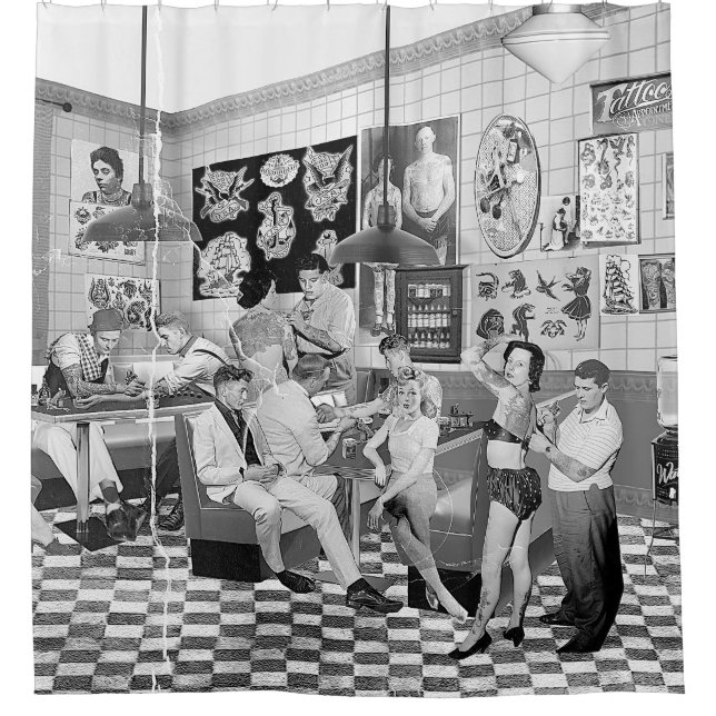 Tattoo You! Shower Curtain (Front)