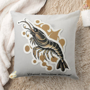 "Tattooed Anchors Away" Cushion