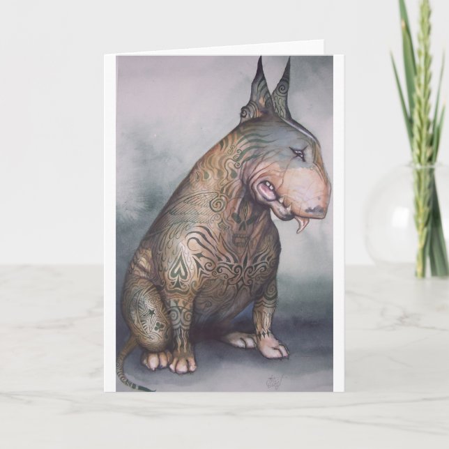 Tattooed bully card (Front)