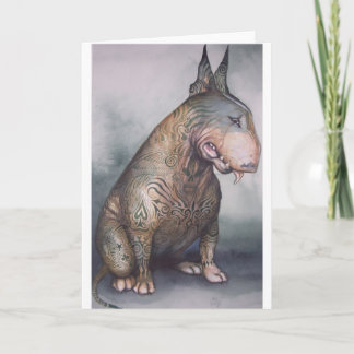 Tattooed bully card