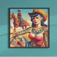 Tattooed Country Woman