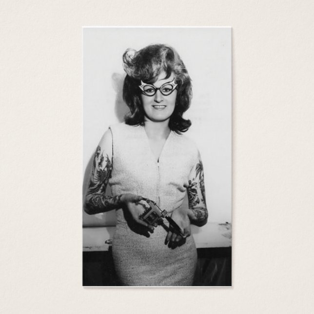Tattooed Glasses Chick (Front)